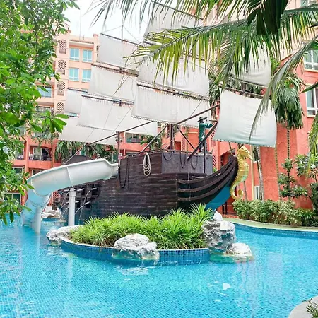 Seven Seas Condo Resort One-Bedroom 5 Minutes Walk To Jomtien Beach Exterior photo