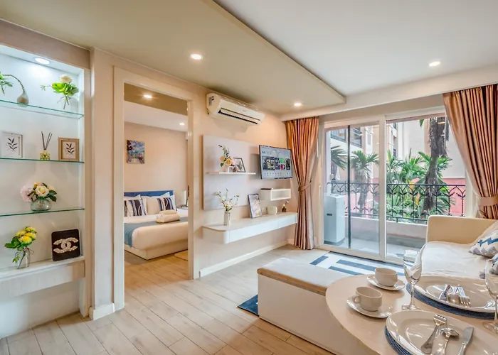 Seven Seas Condo Resort One-Bedroom 5 Minutes Walk To Jomtien Beach