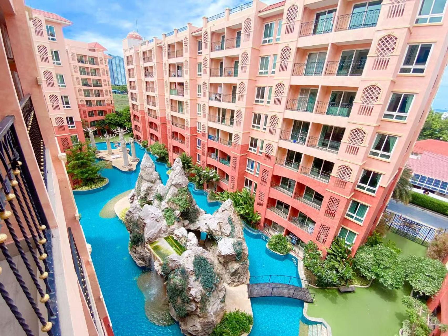 Apartment Seven Seas One-bedroom 5 Minutes Walk To Jomtien Beach